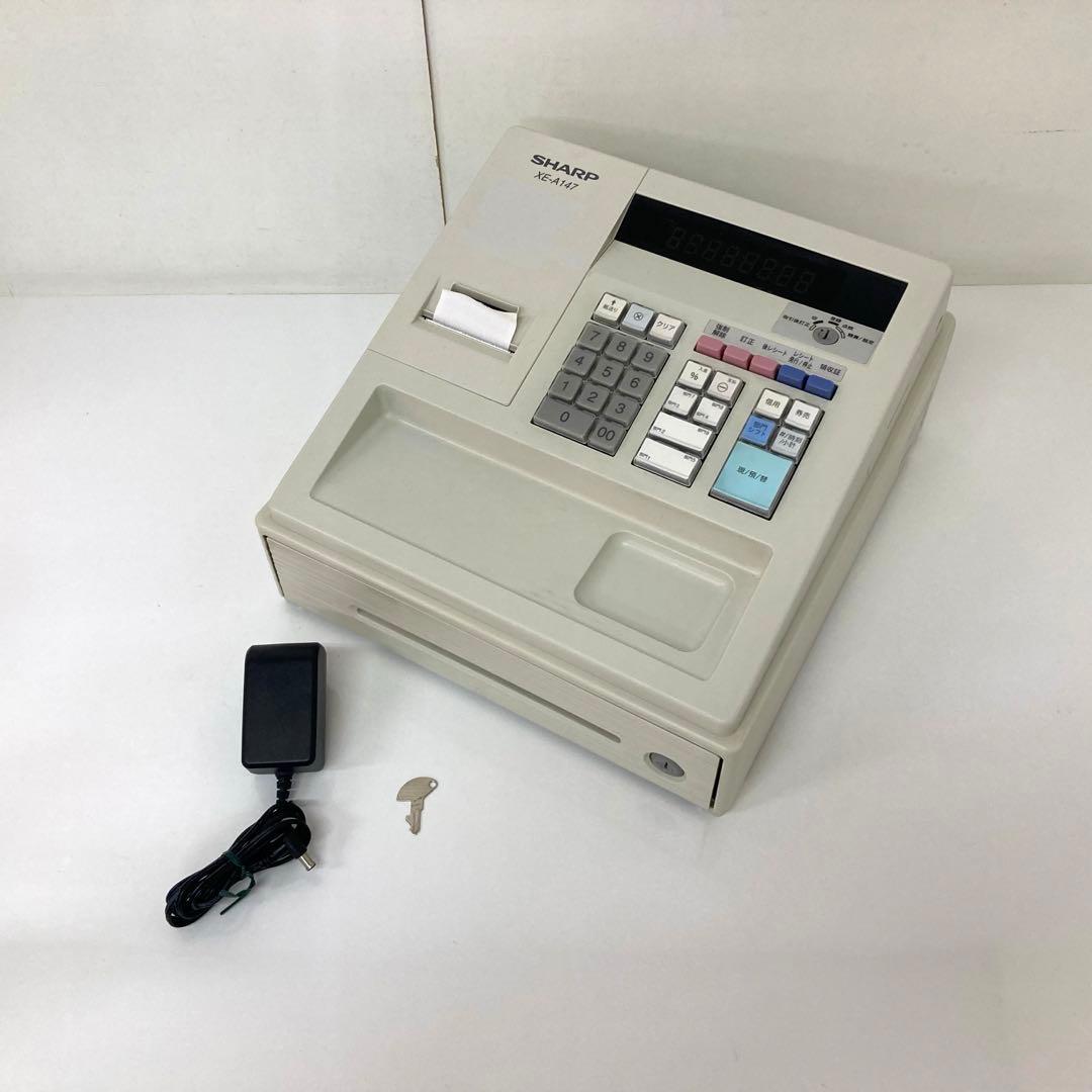 X405-11 SHARP シャープ 電子レジスター XE-A147-W