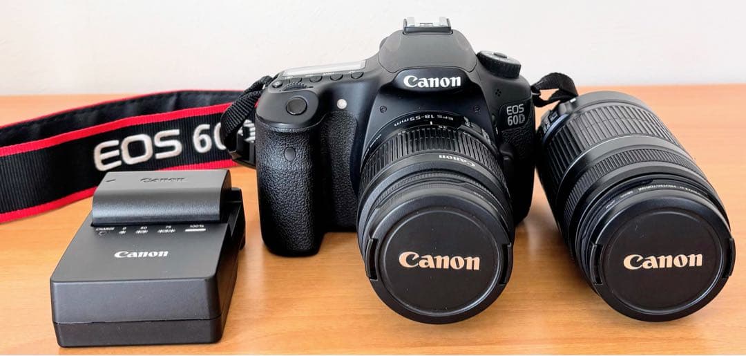 Canon EOS 60D ダブルレンズキット 三脚・バッグ付 初心者向けセット