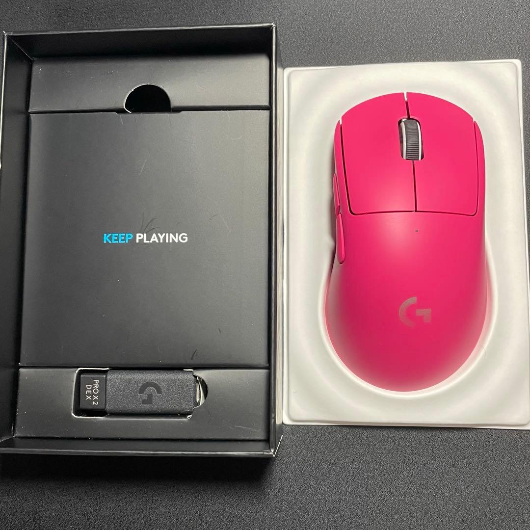 Logicool G PRO X SUPERLIGHT 2 DEX(マゼンタ)