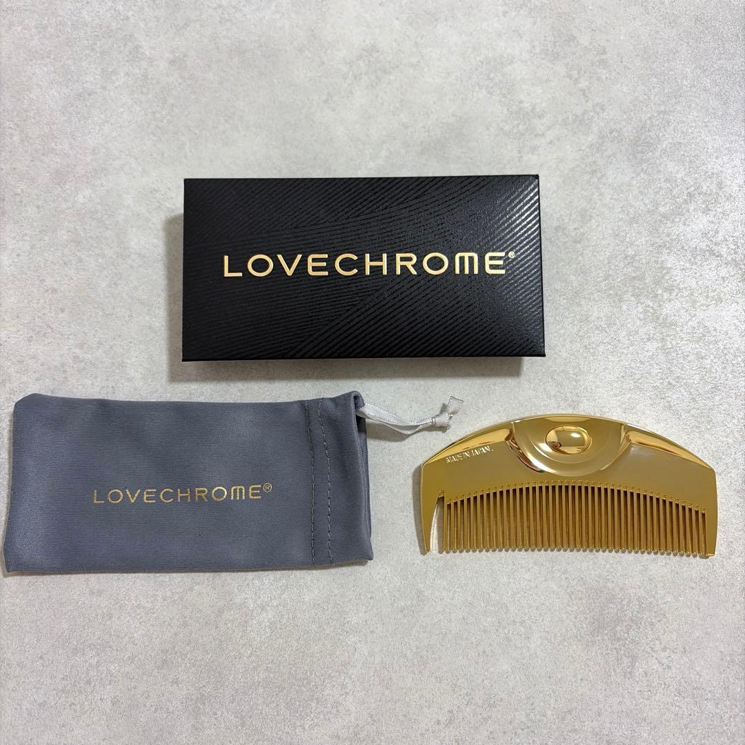 ラブクロム ヘアコーム (R)K24GPツキ ゴールド くし