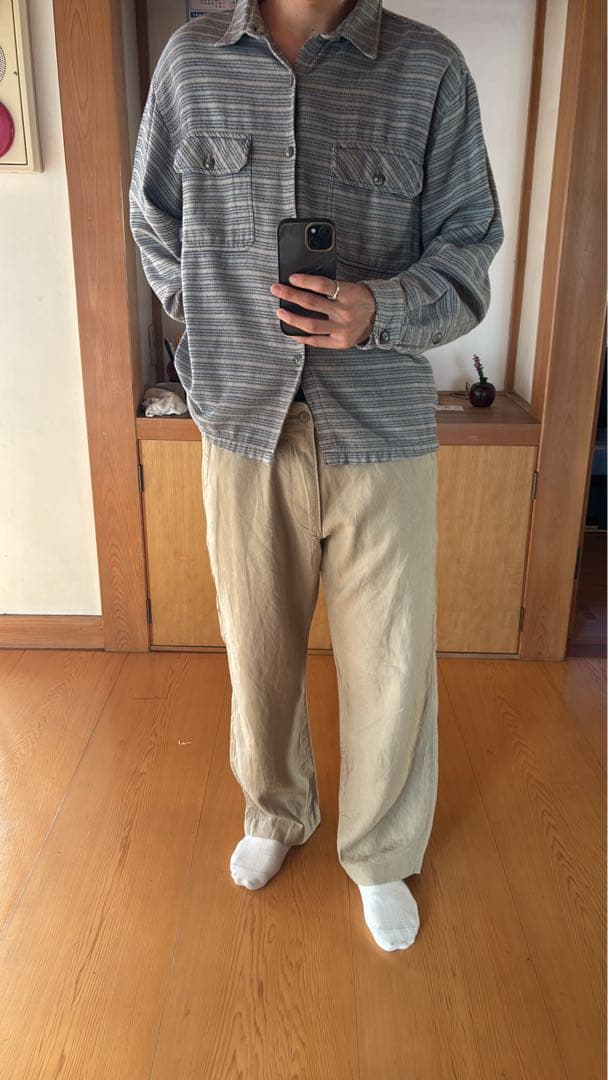 トップス 2008s patagonia shirt made in portugal