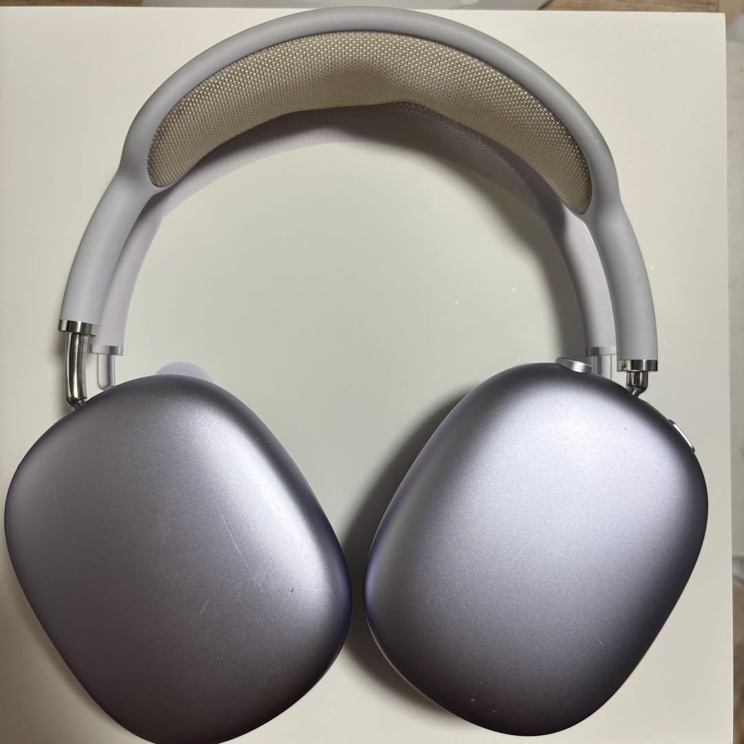 ヘッドホン AirPods max purple model A3184