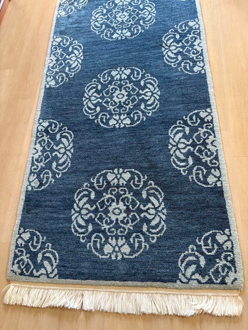 【画像追加・底値】チベタンラグ 蓮華マンダラ 長方形