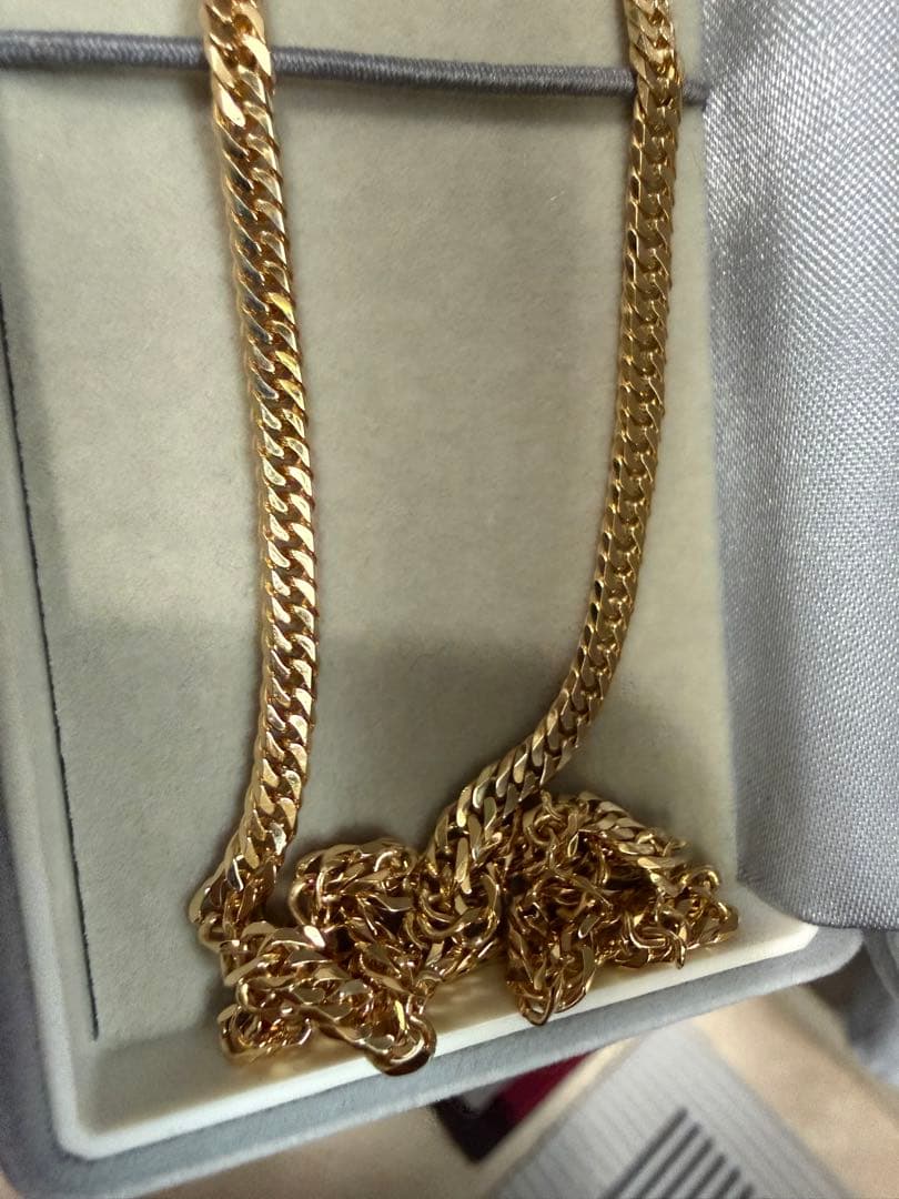 18金 喜平6cutネックレス 20.1g60cm