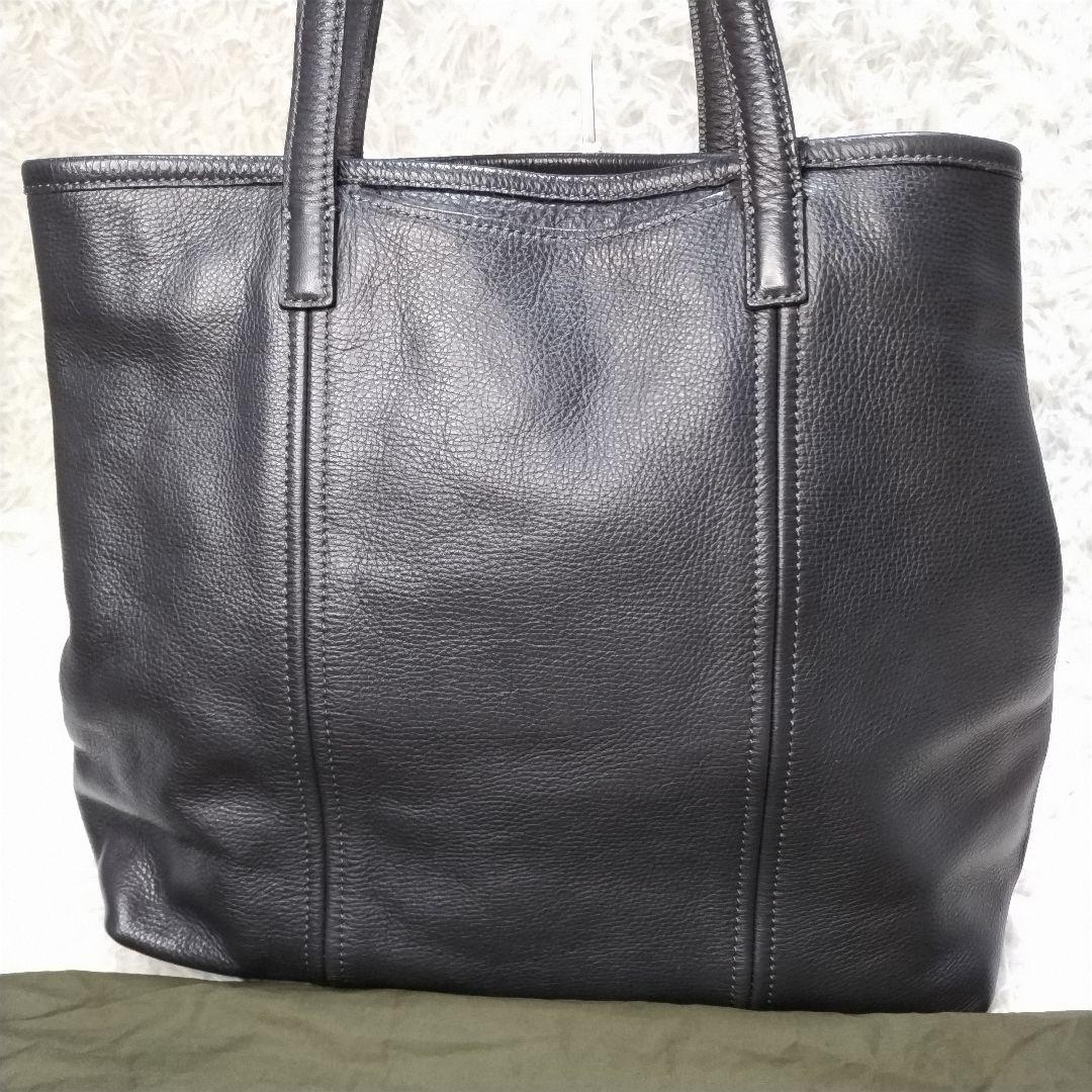 aniary アニアリ トートバッグ　レザー　シボ革　A4サイズ PC可 収納袋