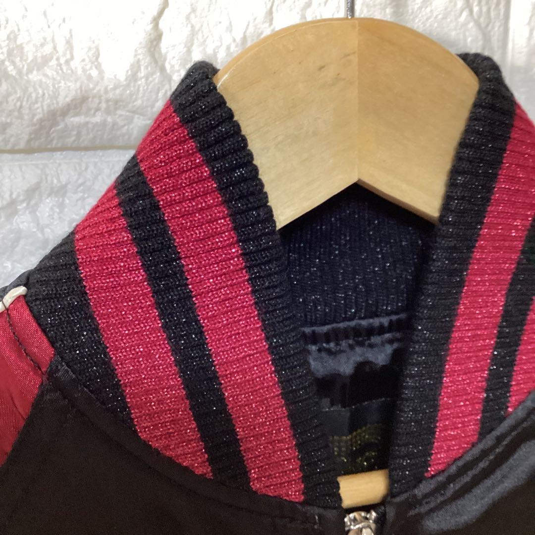 ヒステリックグラマー　バイクガール刺繍スカジャン