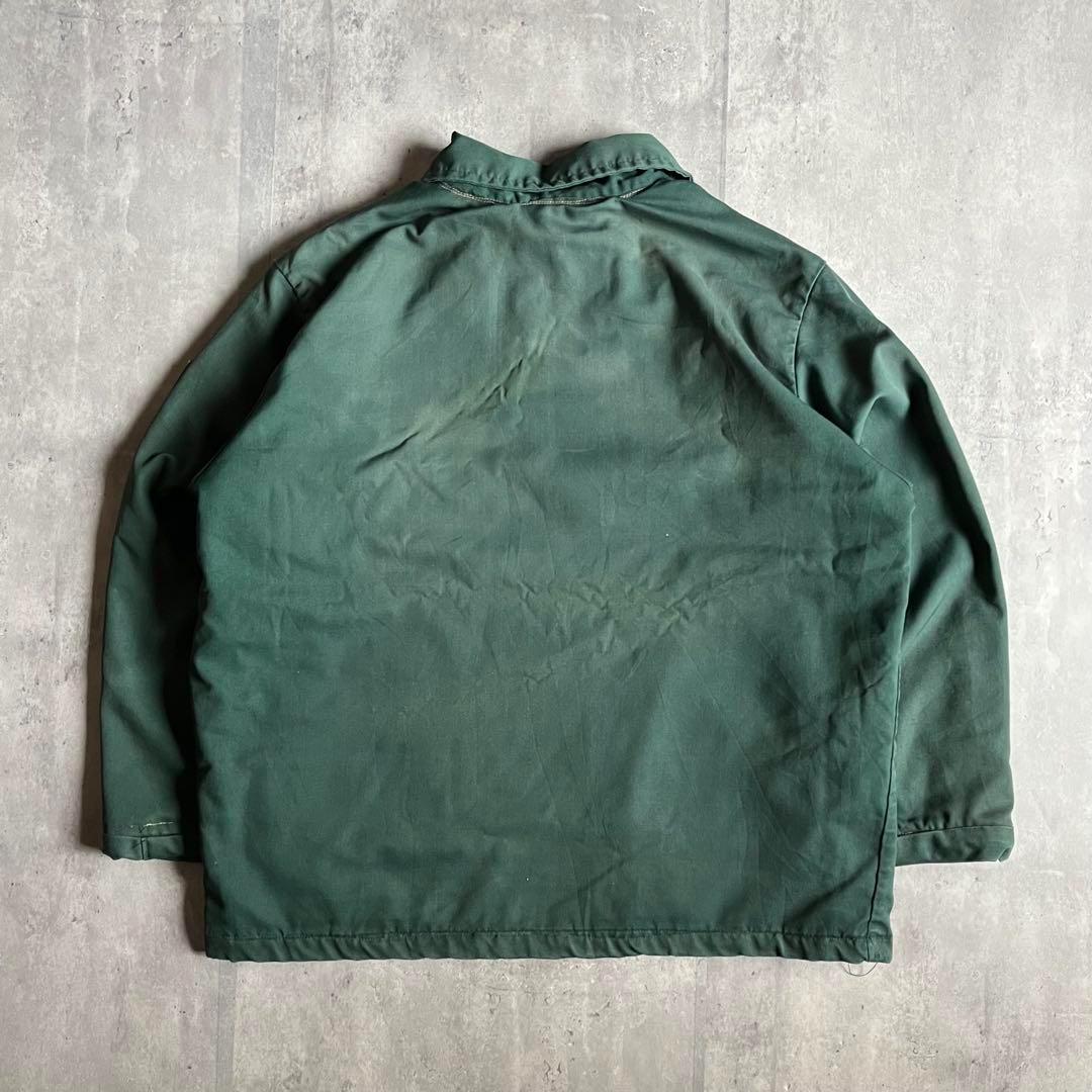 【50-60s vintage】コットンギャバ　ワークジャケット　フェード　短丈
