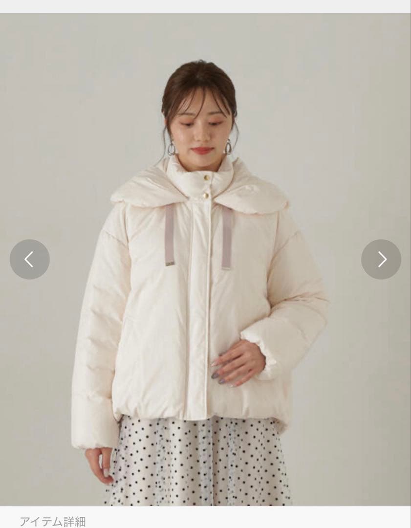 PROPORTION BODY DRESSING プロポ ダウン Mサイズ