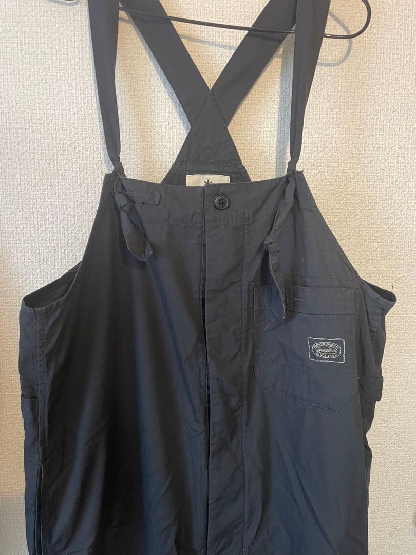  Peak 黒 オーバーオール Mサイズ
