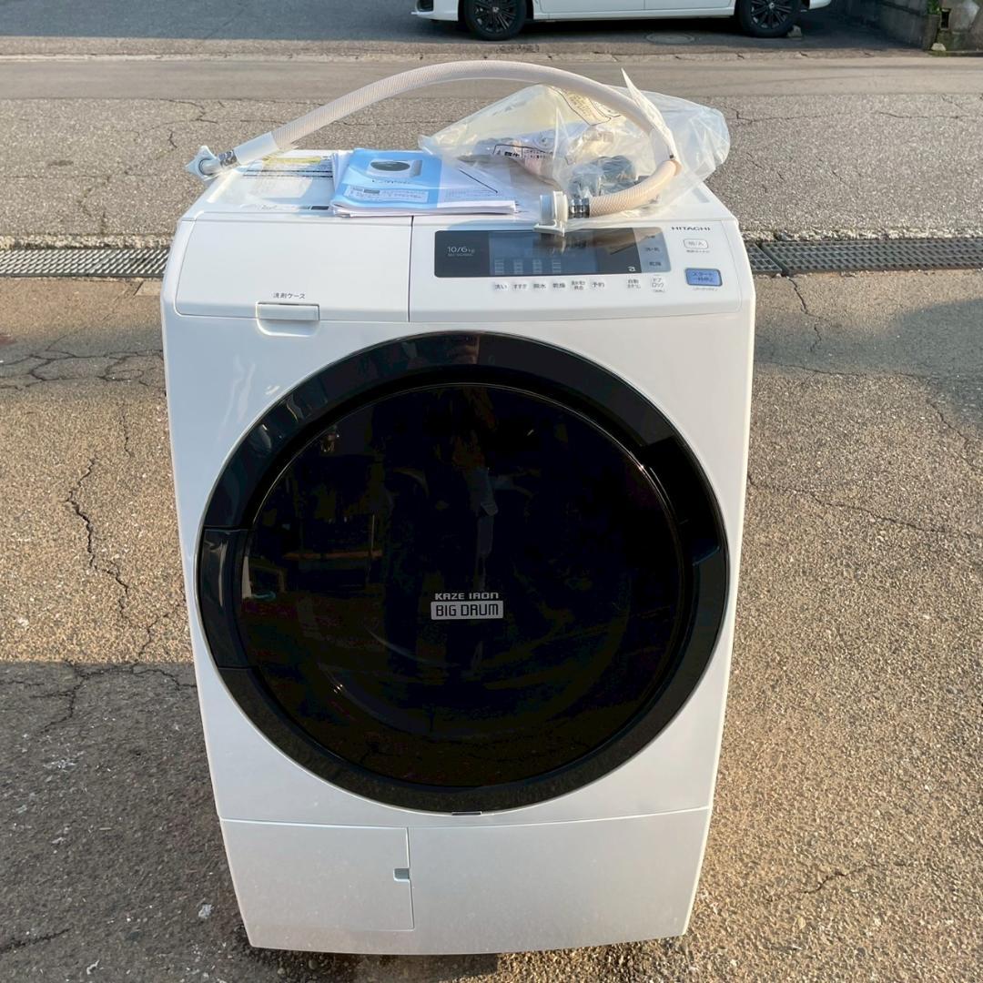 日立 ドラム式洗濯乾燥機 洗濯10kg BD-SG100CL J0928