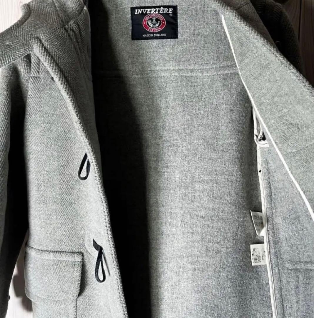インバーティア ダッフルコート シップス購入　グレー 32