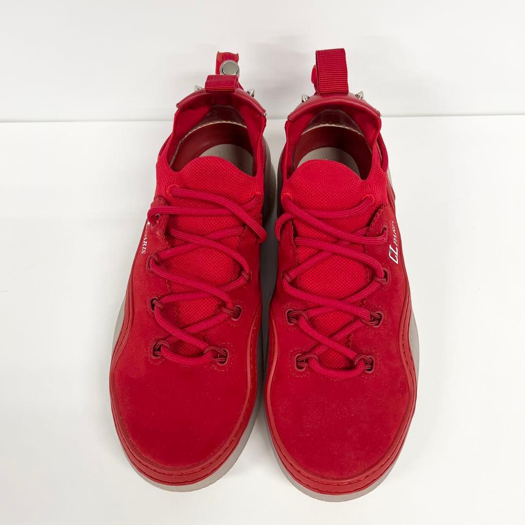 【未使用級】42.5 アルポアドル　クリスチャンルブタン スニーカー