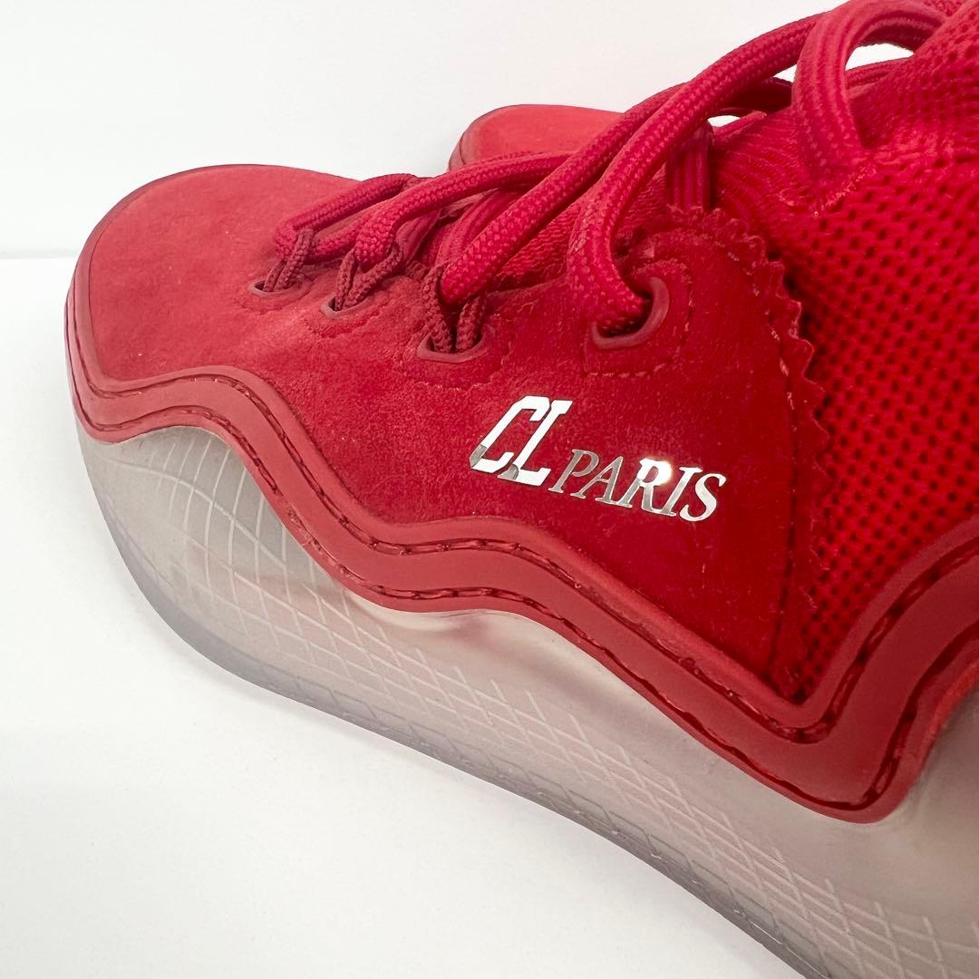 【未使用級】42.5 アルポアドル　クリスチャンルブタン スニーカー