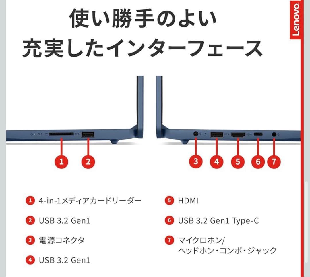 Lenovo IdeaPad Slim3 第12世代15.6インチ3連休限定値引