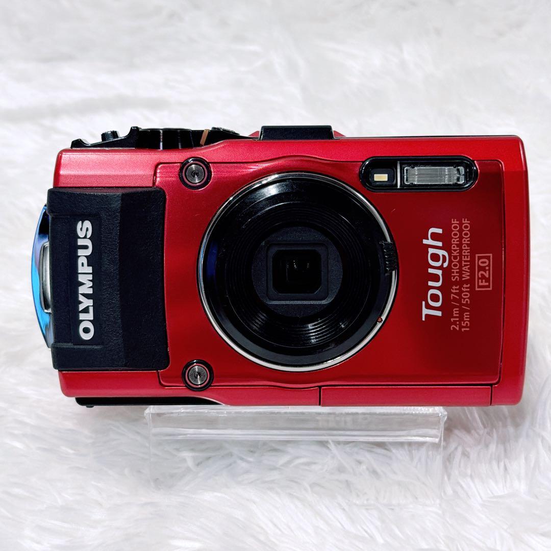 【美品】オリンパス OLYMPUS STYLUS TG-4 Tough レッド