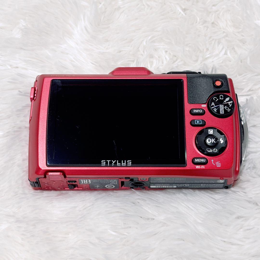 【美品】オリンパス OLYMPUS STYLUS TG-4 Tough レッド