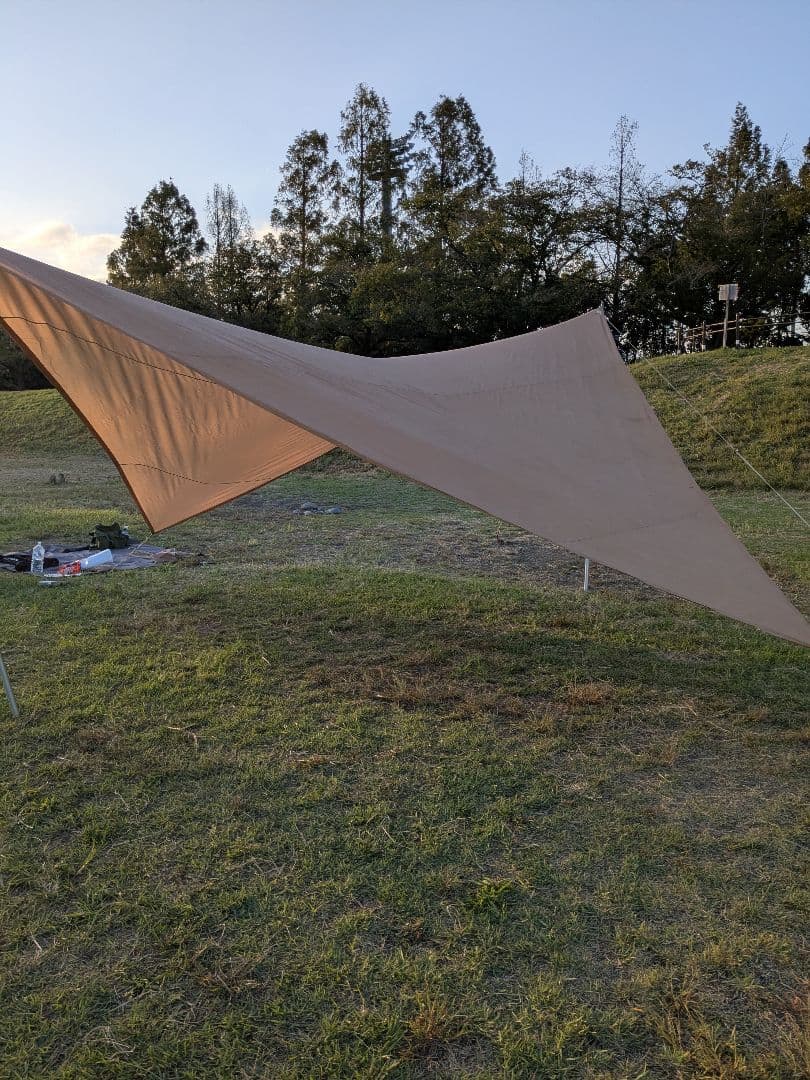 【希少ヤマコウ時代】　スノーピーク　ウイングタープTP-100　ポール２本付き