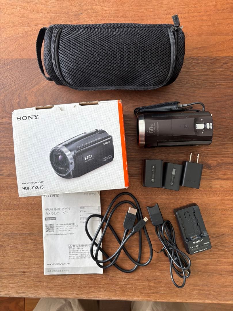 SONY HDR-CX675 ハンディカム 本体