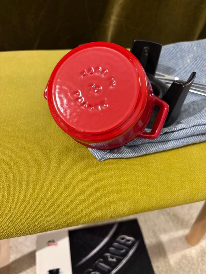 staub フォンデュセット 10 cm チェリー♩