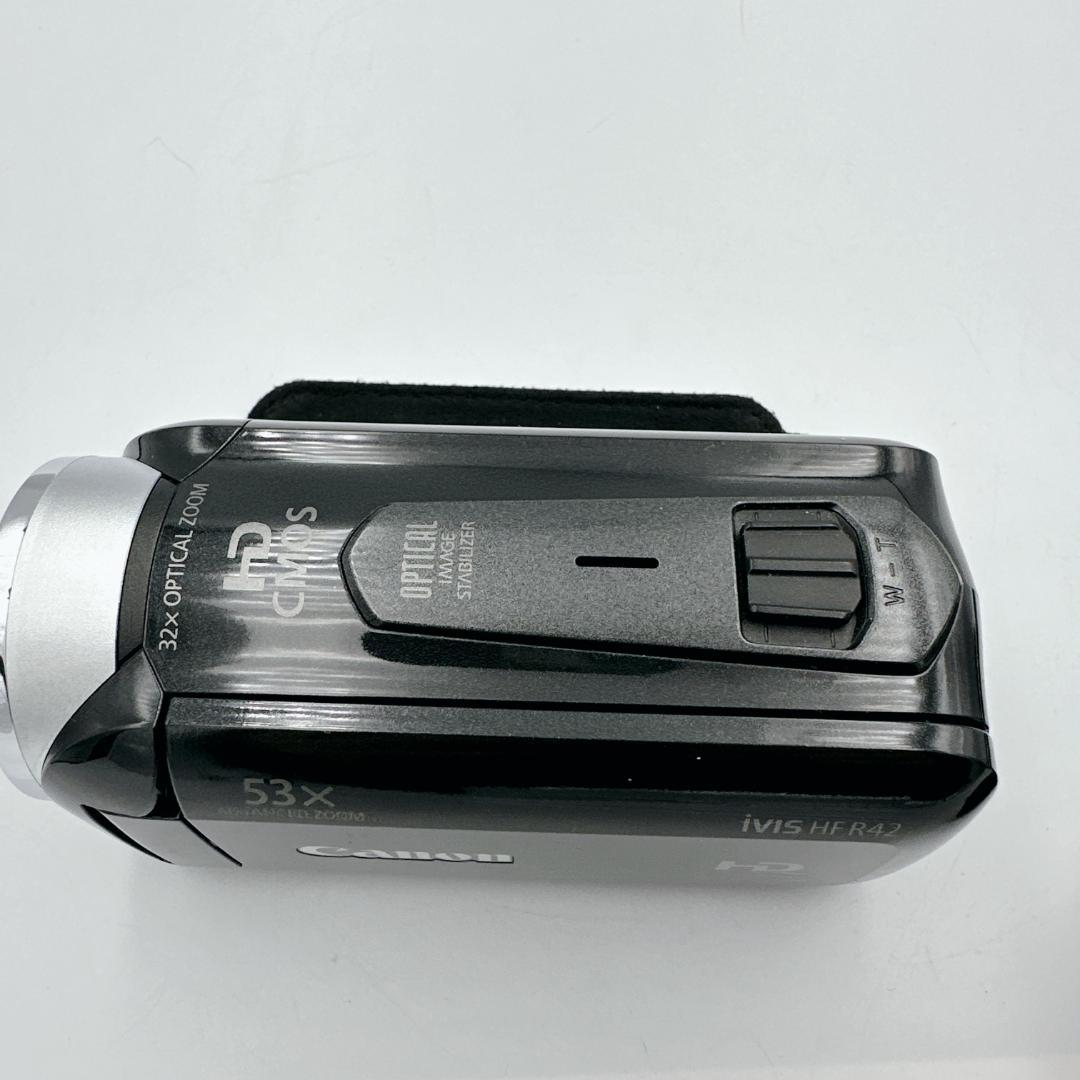 【美品】Canon キヤノン デジタルビデオカメラ iVIS HF R42