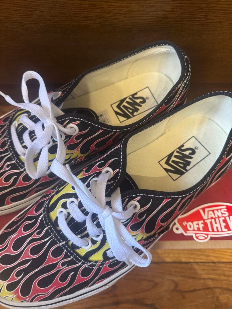 ⭐︎ 極上⭐︎ オーセンティック　ファイヤーパターン　フレイム　 26センチ