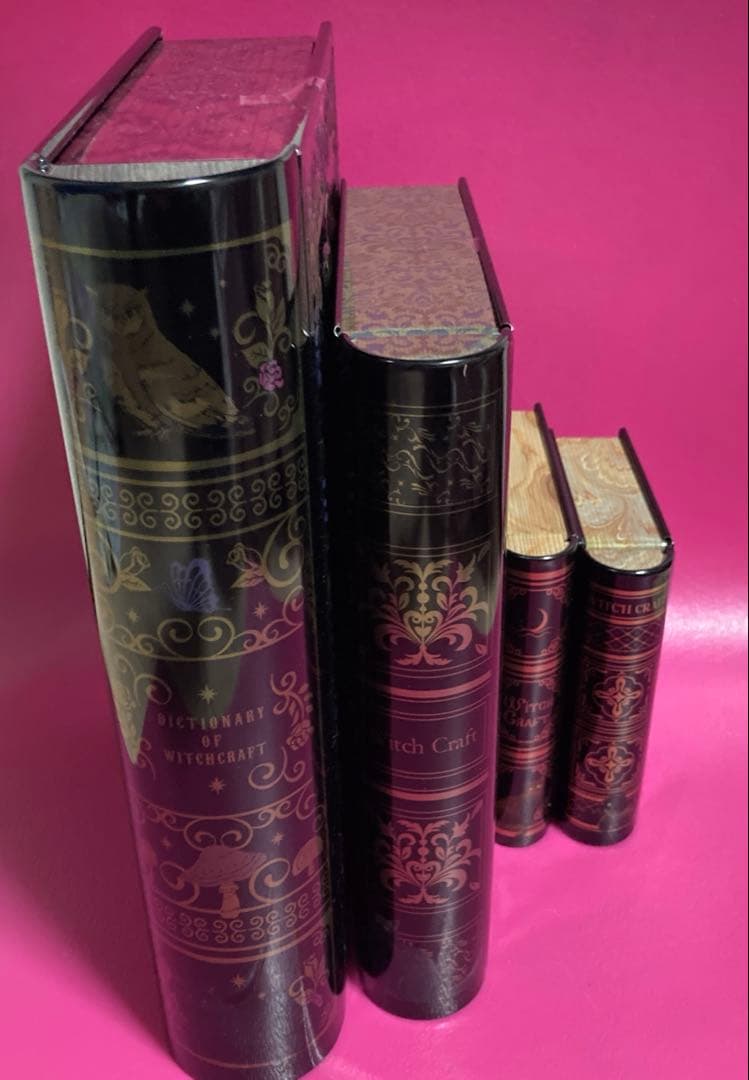 販売終了品❤︎新品❤︎カルディ❤︎魔法辞書缶❤︎4種セット