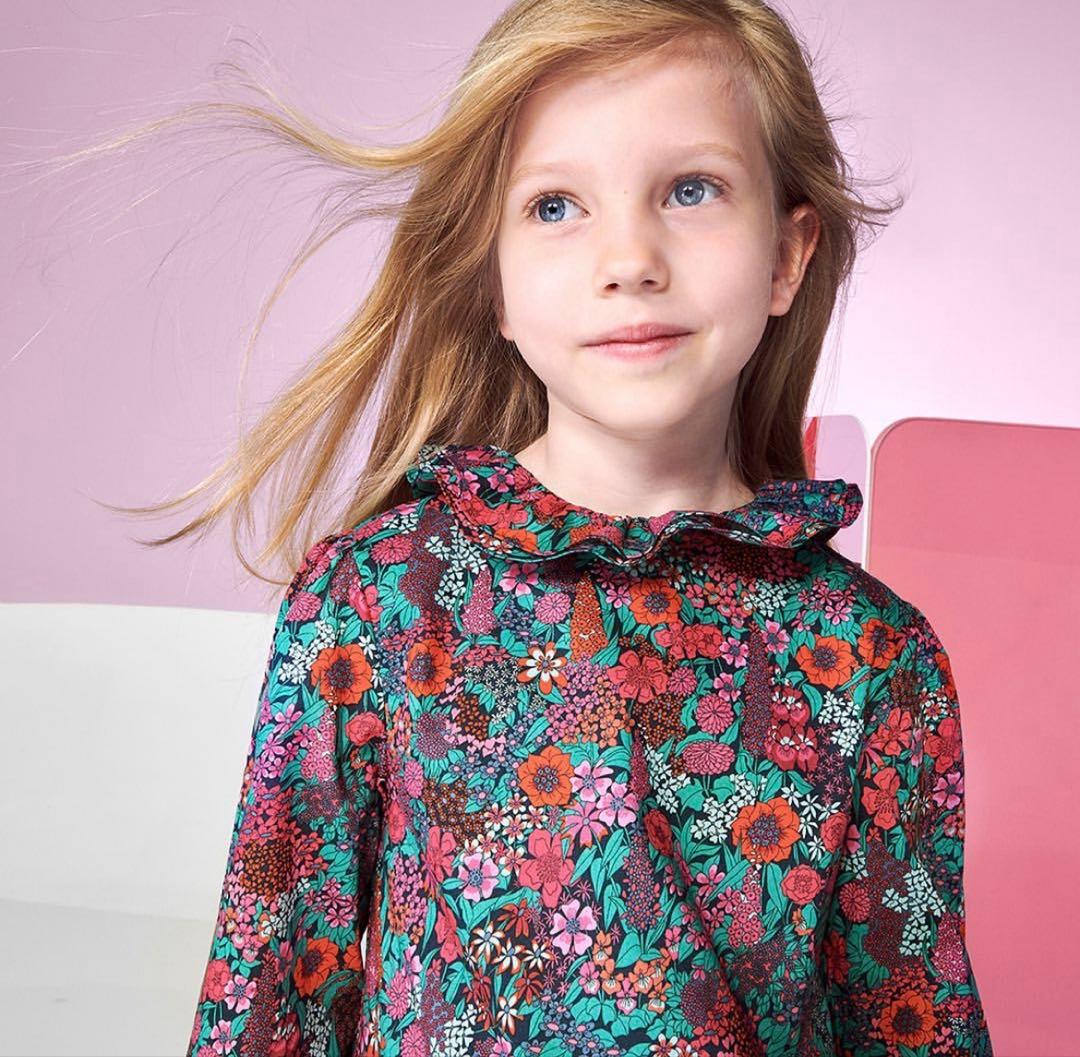 ジャガディJacadi LIBERTY リバティ ワンピース 10A 140