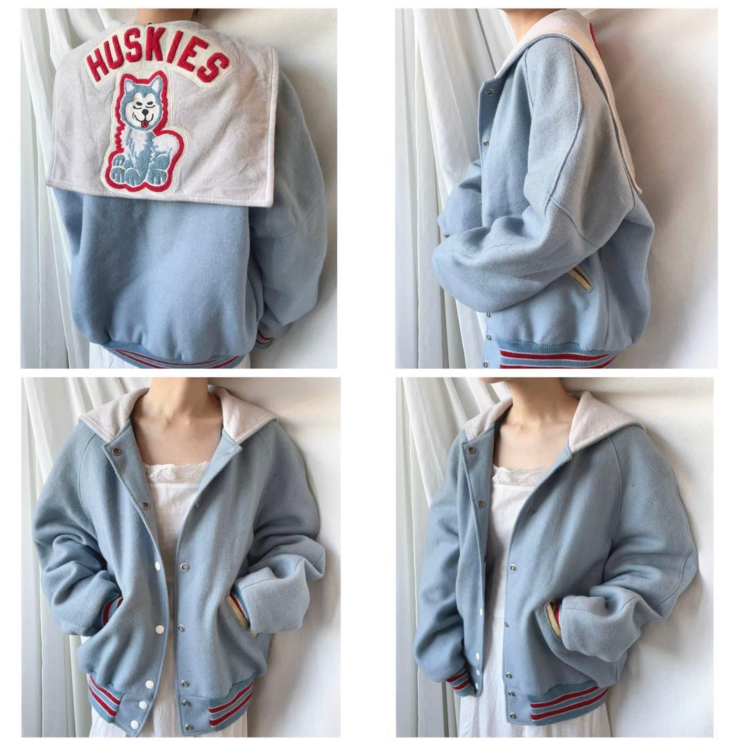 ののねの 11/11迄お取り置き アメリカ製ヴィンテージセーラースタジャン