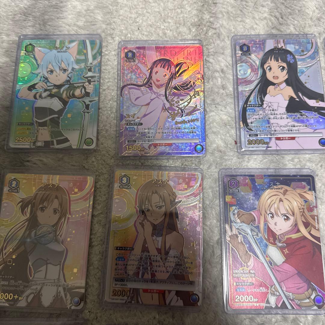 ユニオンアリーナSAOパラレル2のユイありでの パラレルセット売り