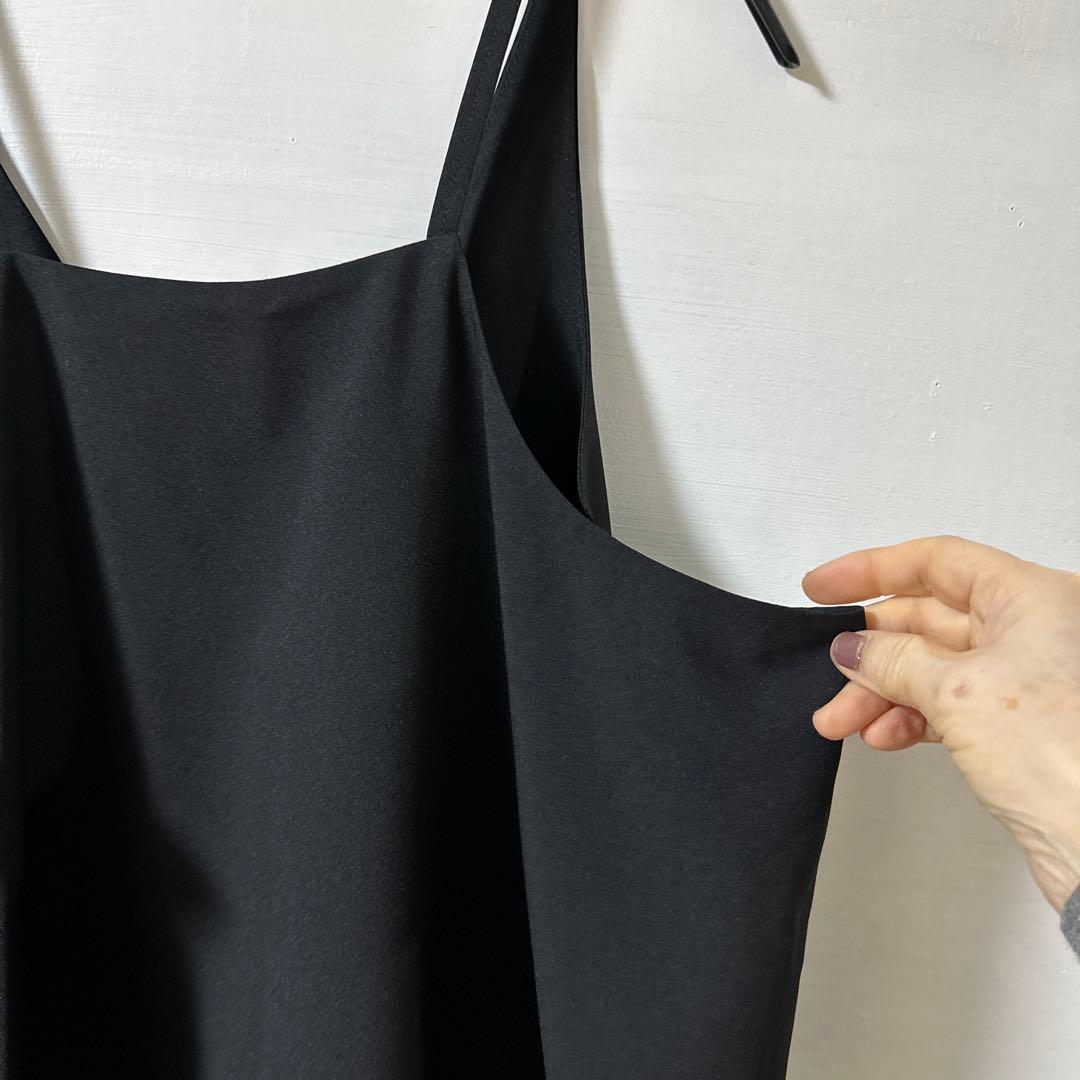 mizuiro ind 黒 Vネック キャミソール