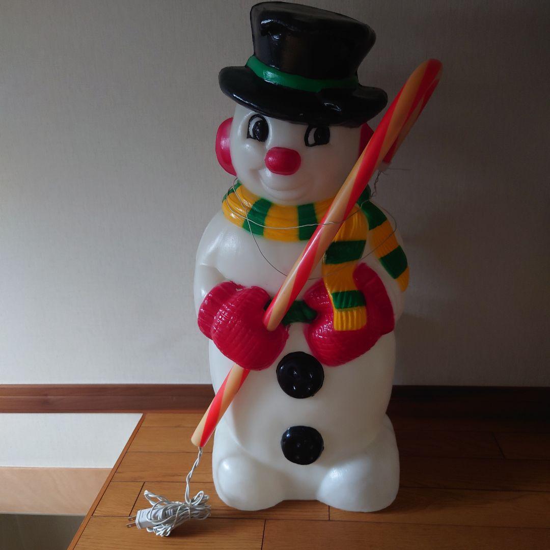 【特大】迫力ある！雪だるまのクリスマスイルミネーション ！