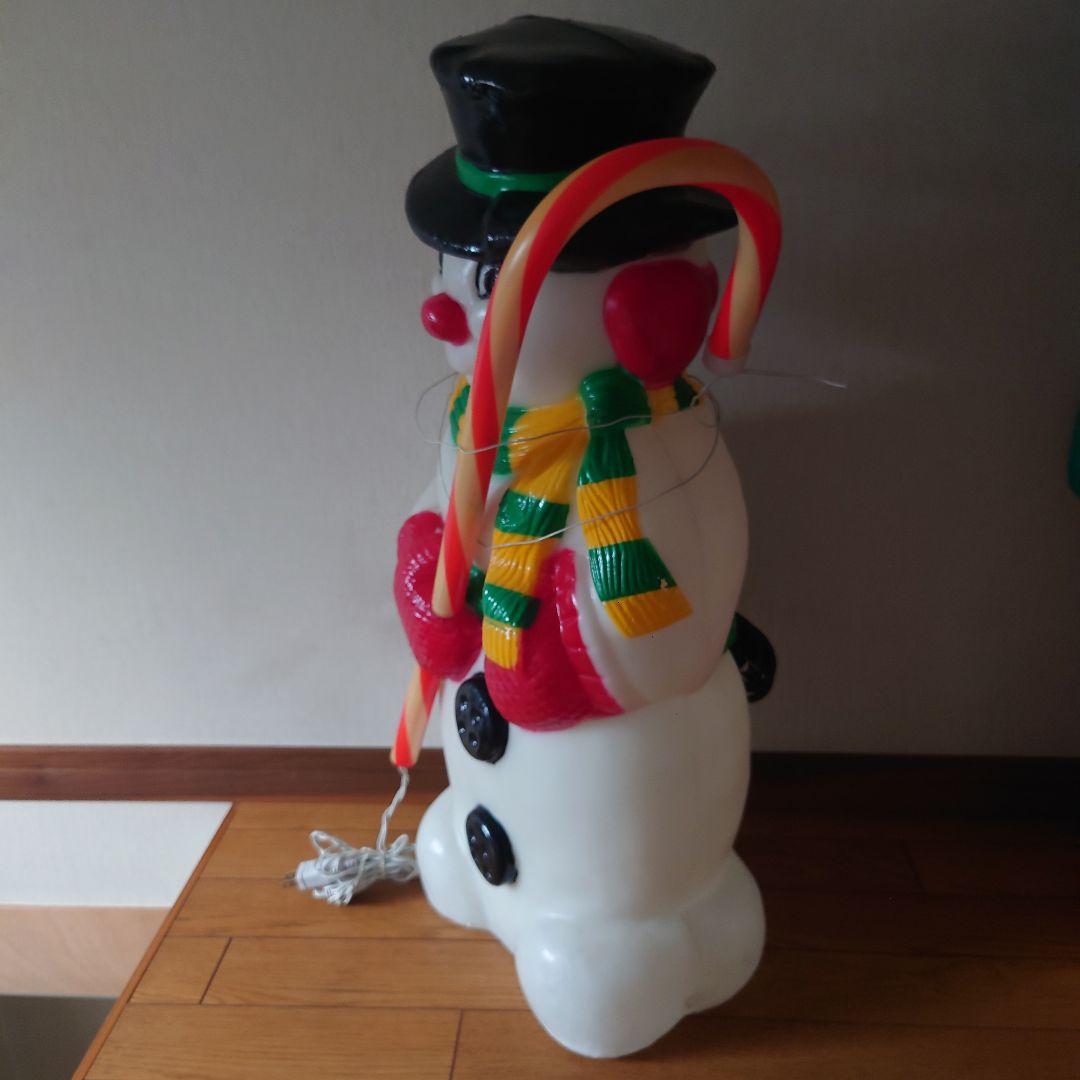 【特大】迫力ある！雪だるまのクリスマスイルミネーション ！