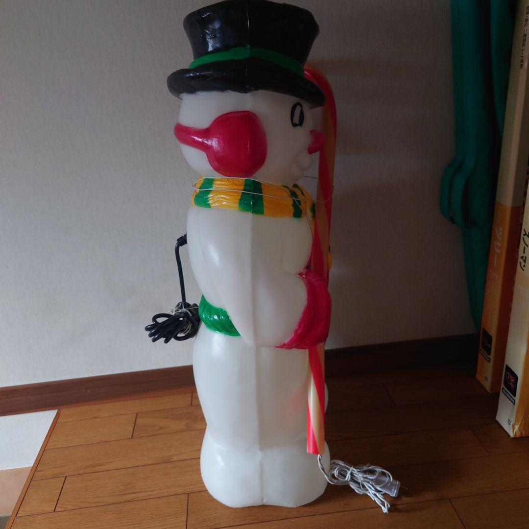 【特大】迫力ある！雪だるまのクリスマスイルミネーション ！