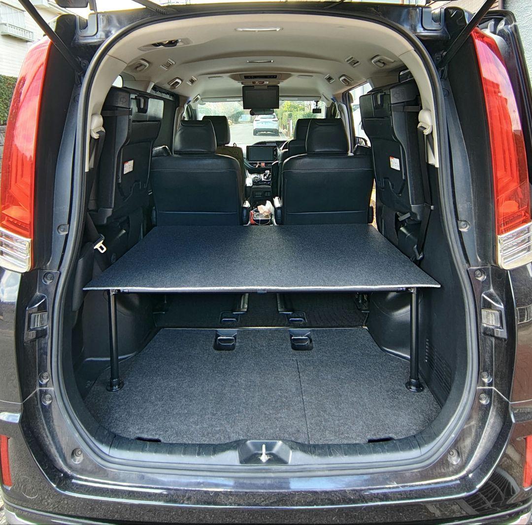 マットなし　80系　ヴォクシー、ノア、エスクァイア　収納　ベッドキット　車中泊