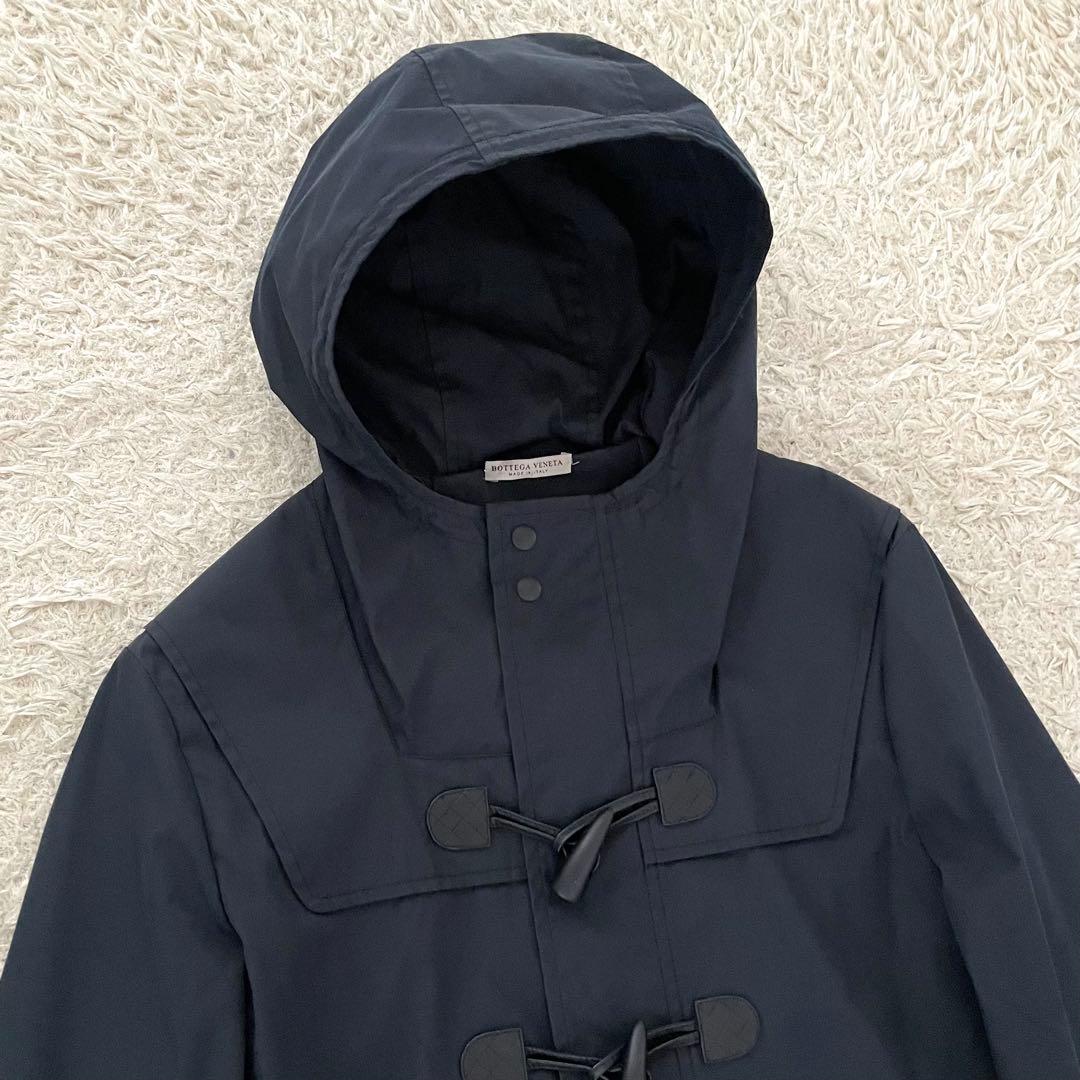 ボッテガヴェネタ イントレチャート ジャケット トグルボタン ネイビー 44