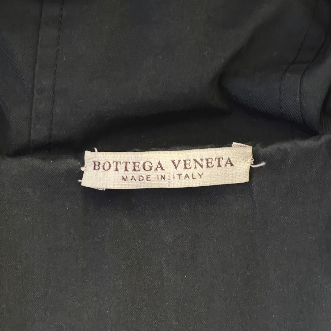 ボッテガヴェネタ イントレチャート ジャケット トグルボタン ネイビー 44