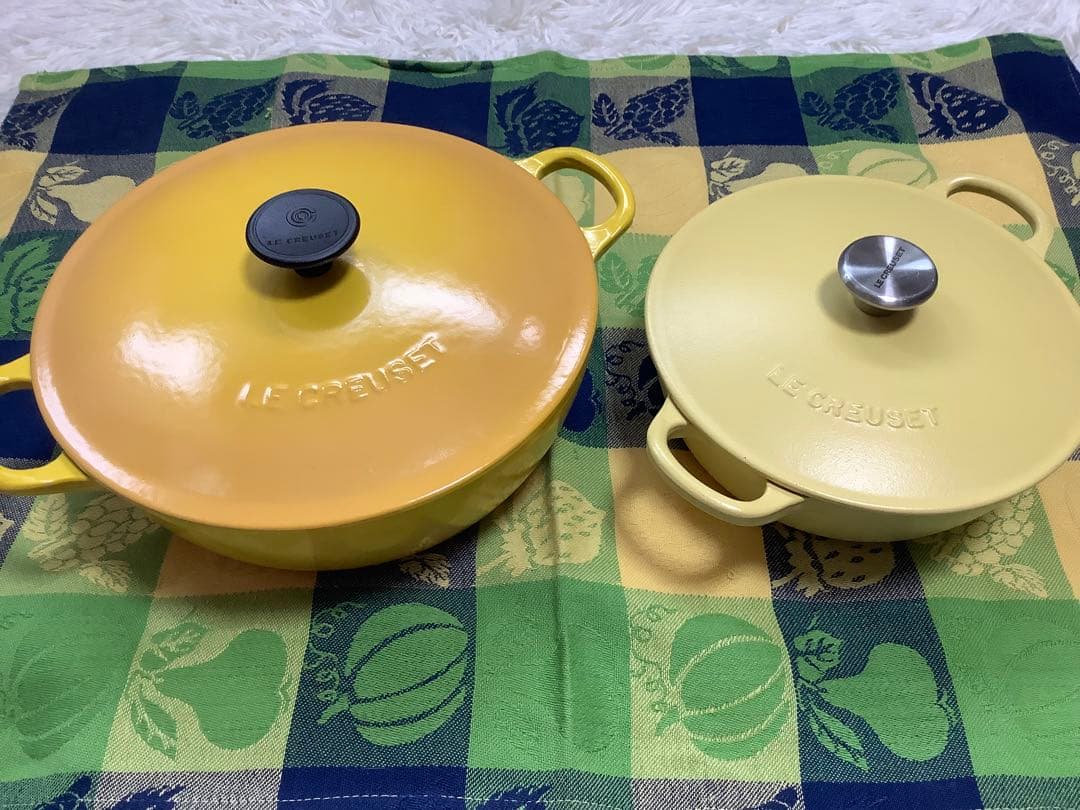 Le Creuset 両手鍋 マルミット　大小セット