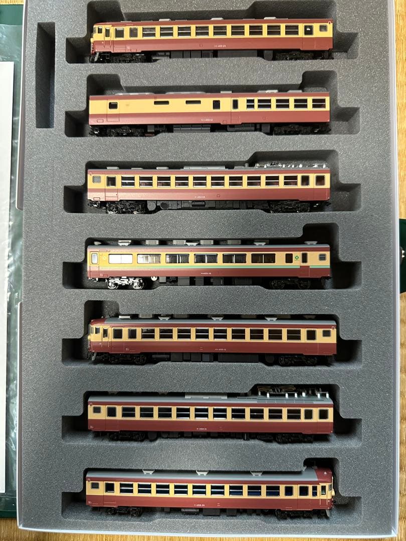 KATO 455系 急行まつしま 7両セット　付属品未使用　最終価格