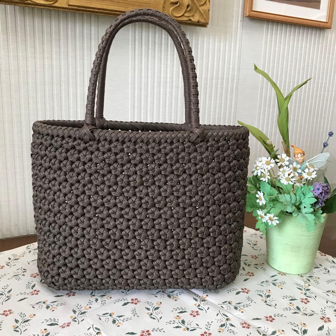 ＊キラキラ様オーダー品＊クラフトかごバッグ