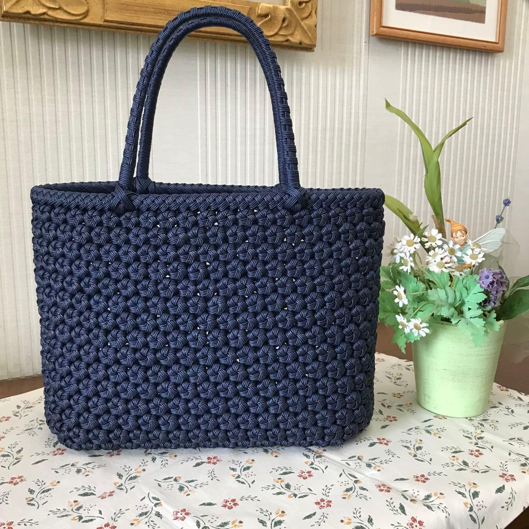 ＊キラキラ様オーダー品＊クラフトかごバッグ