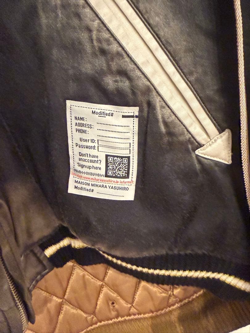 ミハラヤスヒロ　MIHARA YAUSHIRO スカジャン