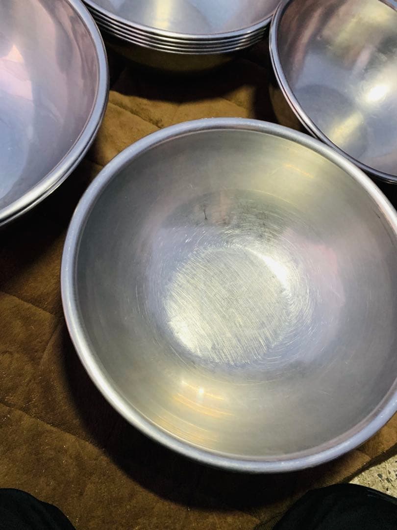 ステンレス製【日本製】EBM調理用ボウル15点4サイズセット　飲食　業務用　厨房