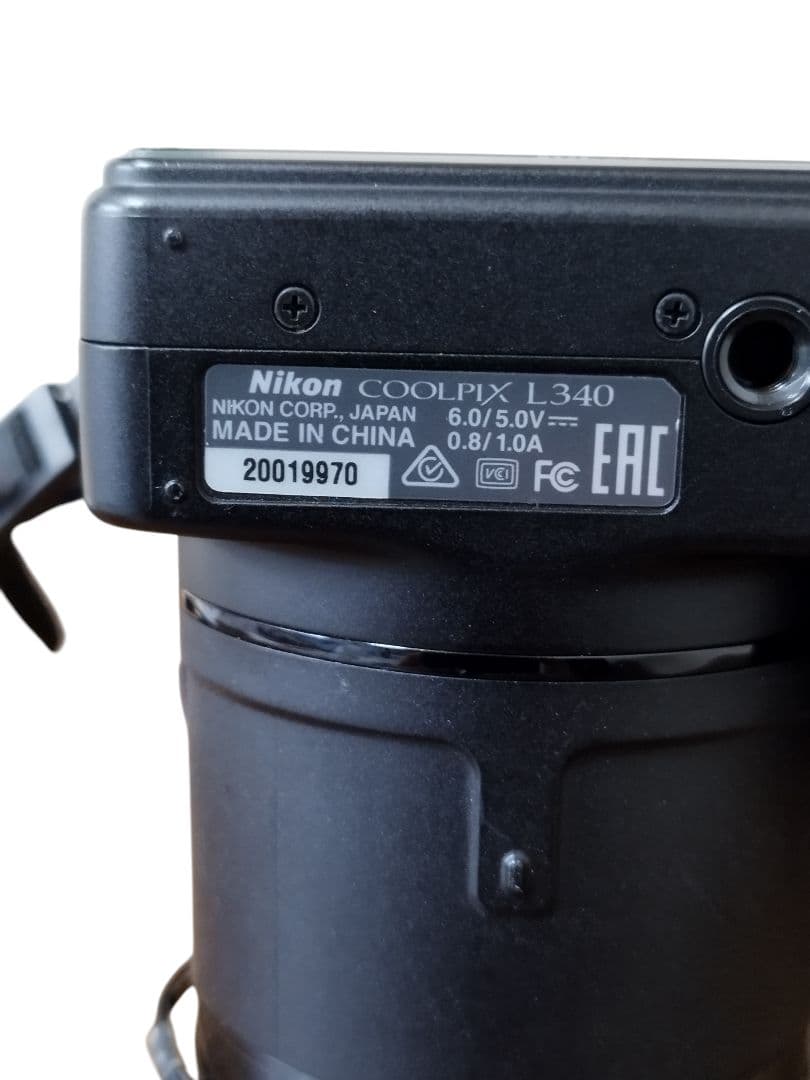【動作品】Nikon COOLPIX L340 単3電池式