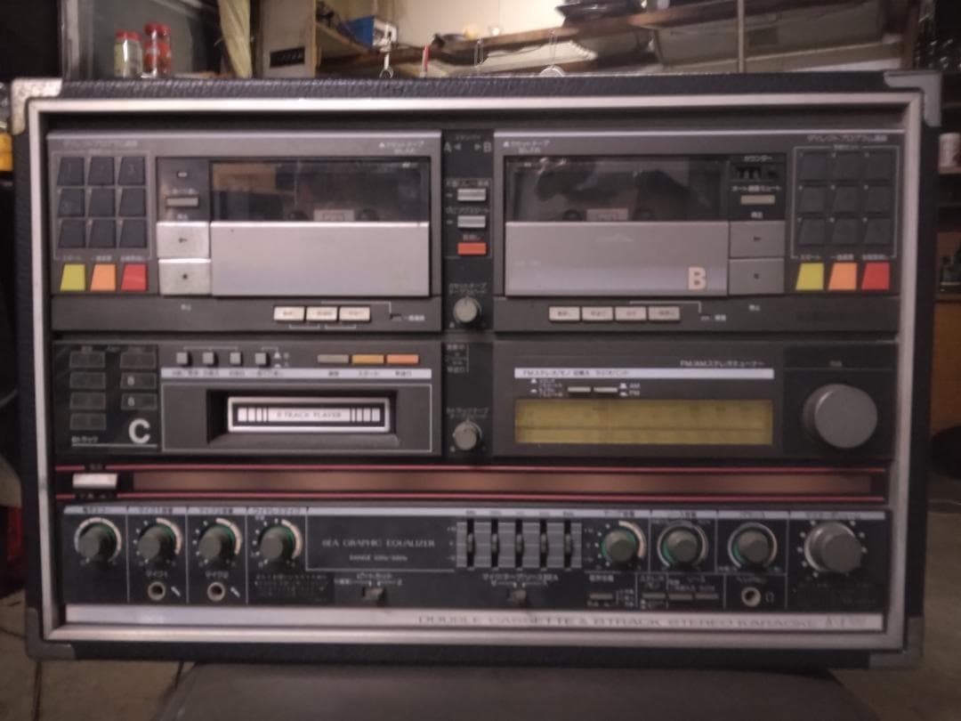 K-A700 ダブルカセット・8トラックカラオケ