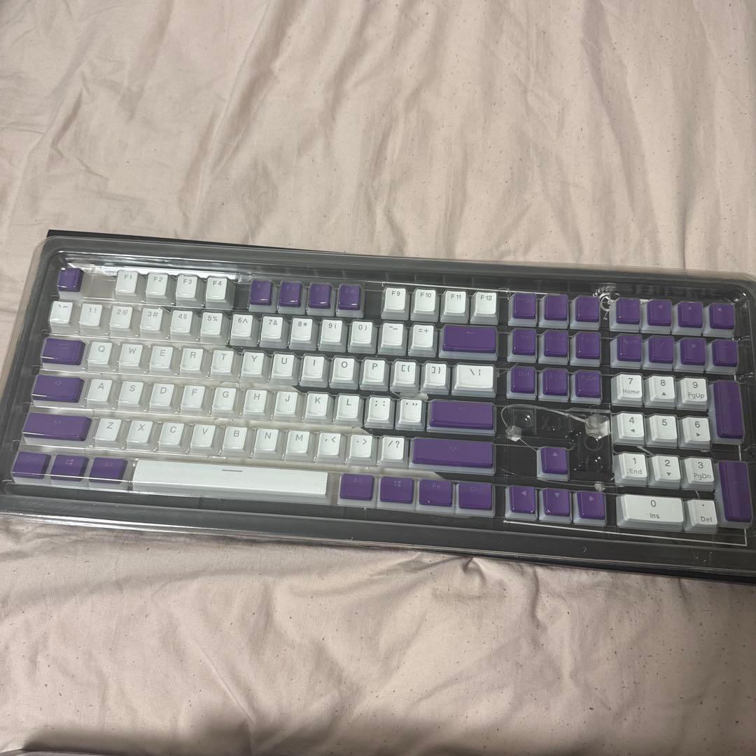 wooting 60he+ ゲーミングキーボード + キーキャップ + ケーブル