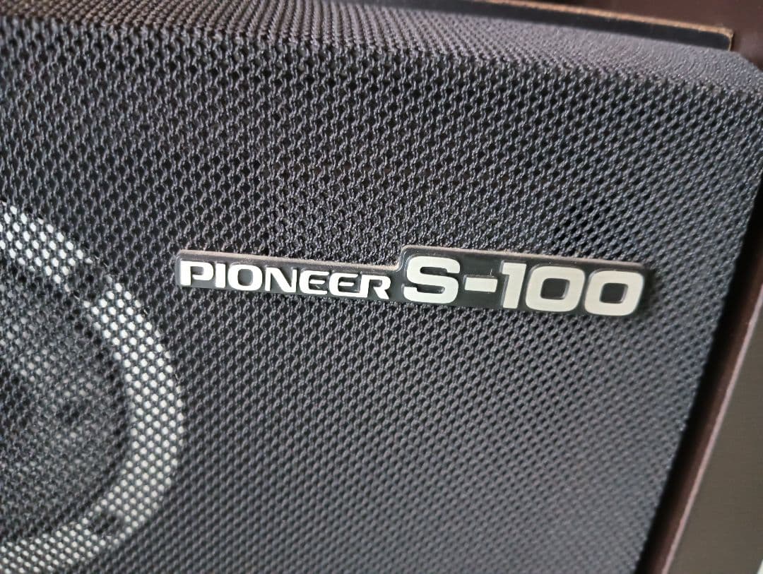 ジャンク Pioneer S-100 スピーカー右、左