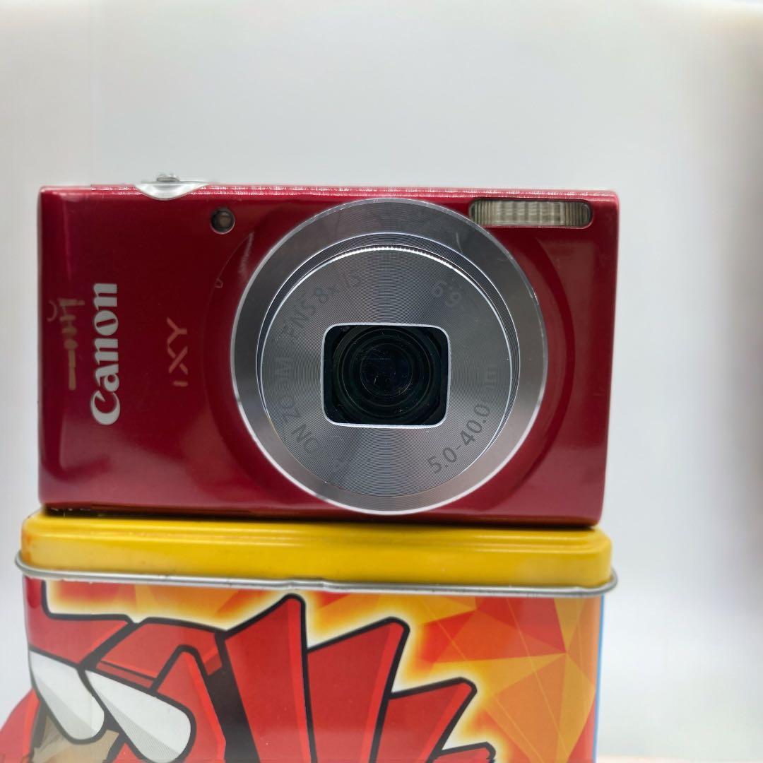 【美品】【送料込】Canon IXY160 レッド 充電器・バッテリー付き