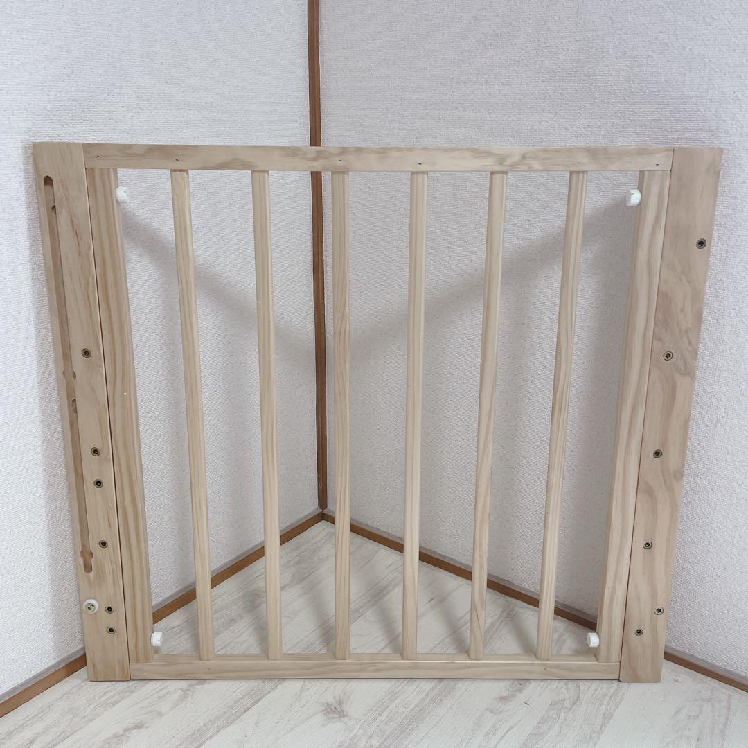 美品 付属品完備 大和屋 レギュラーサイズ トール Wオープン ベビーベッド