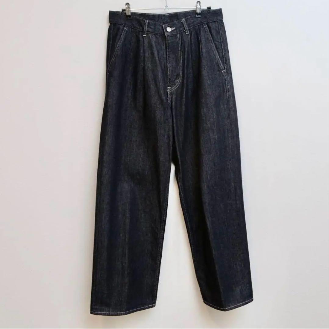 グラフペーパーColorfast Denim Two TuckPantsデニム1