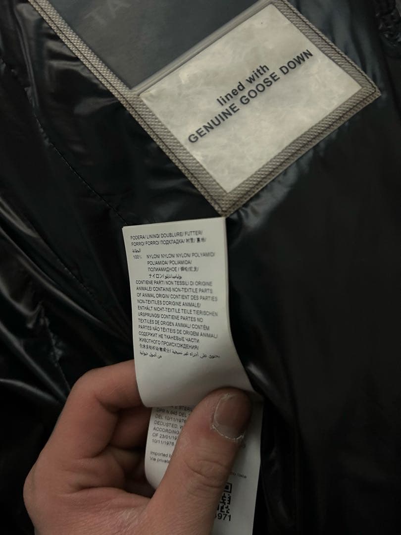 TATRAS ブラック ダウンジャケット ベスト2点セット販売‼️